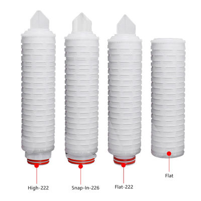 10インチ0.1ミクロン PTFE プレート膜水フィルターカートリッジ 生物学的処理