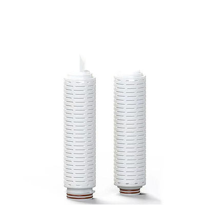 0.22 0.45 マイクロン PES PTFE 水処理 10 インチ PP プレートフィルターカートリッジ交換