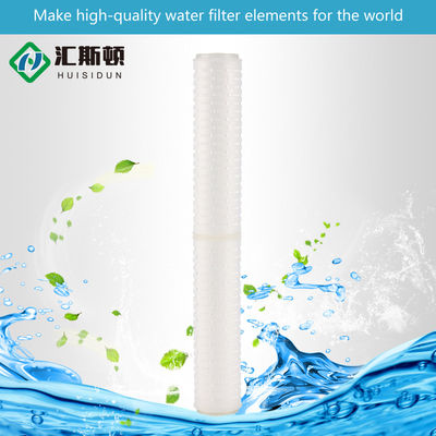 工業用水過濾用の20インチプラスチックプレートフィルターカートリッジ