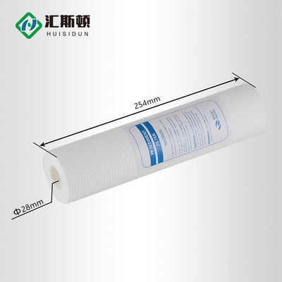 RV 10'' 1/5 マイクロン PP 家庭用堆積物用フィルター 100% 新鮮ポリプロピレン ID 28MM