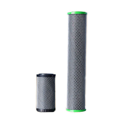 緑色 20 インチ CTO スケール 家庭用浄水器用 活性炭フィルターカートリッジ