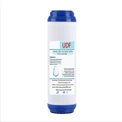 10W パワー 10インチ Udf 活性炭水フィルターカートリッジ 水過濾用