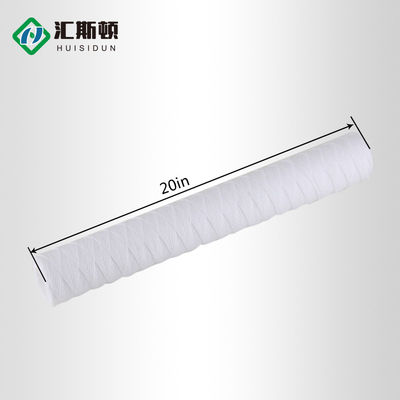 ポリプロピレンPP水フィルターカートリッジ 20*2.5 再利用可能な水フィルタ