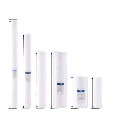 家庭用フィルタリングと水処理用の15W電源ストリング傷口フィルターカートリッジ