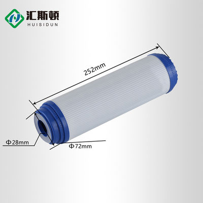 10 インチ粒状活性炭水浄化器 フィルター要素 Udf ココナッツシェル 木炭