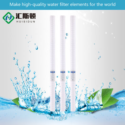 電気塗装プロセスと水処理のための40インチ産業用ワイヤー傷口フィルター